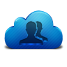 Cloud Contacts 2X Icon 96x96 png